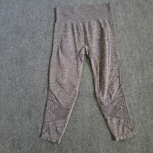 PINK Victoria's Secret Leggings Womens Medium High Waist Mesh Yoga Cool Comfy‎